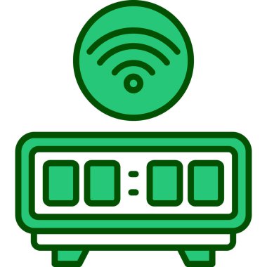 wifi simgesi vektör illüstrasyonu