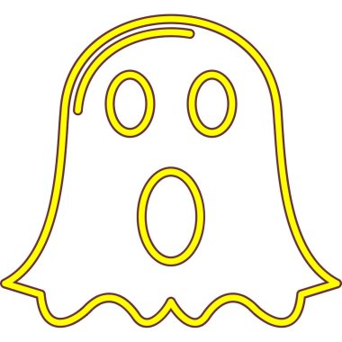 Hayalet simgesi, anahat stili