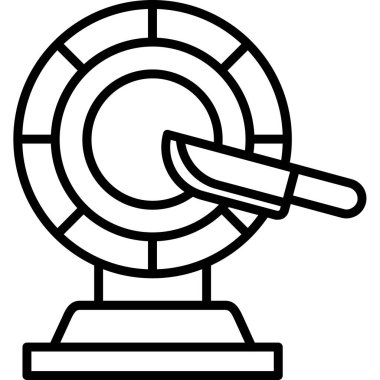 Uydu anten simgesi, özet biçimi