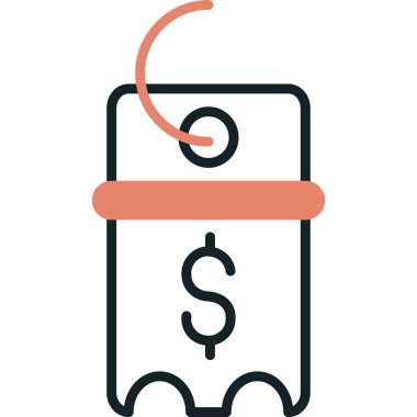 para simgesi vektör illüstrasyonu