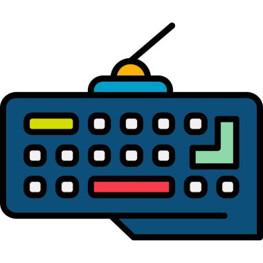 Bilgisayar faresi. Web simgesi basit illüstrasyon