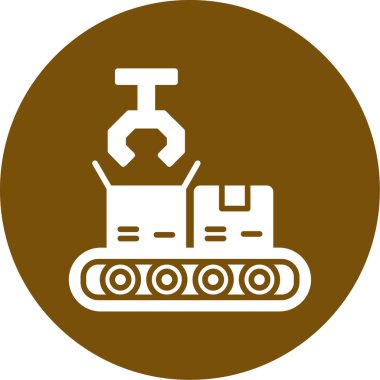 Modern b 'nin vektör illüstrasyonu fabrikanın ikonundan yoksun