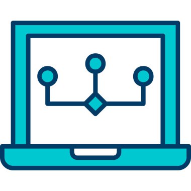 ağ paylaşım simgesi çizimi