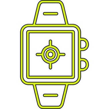 izle simge vektör illüstrasyonu