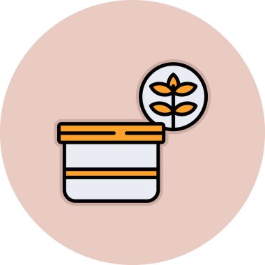 Vektör Çiçeği Simgesi illüstrasyonu