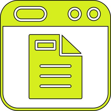 dizin simgesi vektör illüstrasyonu