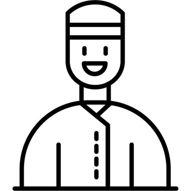 doktor simgesi, vektör illüstrasyonu