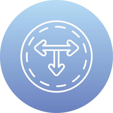 ok simgesi vektör illüstrasyonu