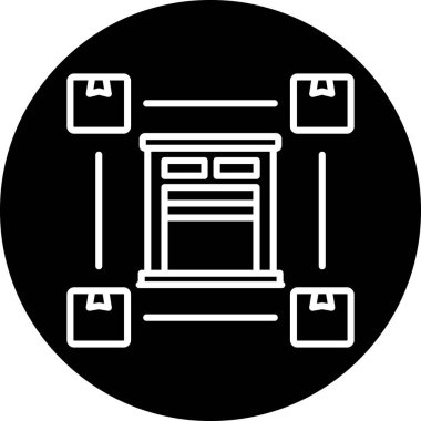 Modern b 'nin vektör illüstrasyonu eksik simgesi