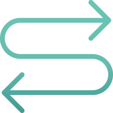 ok yönü simgesi doldurulmuş - taslak biçimi