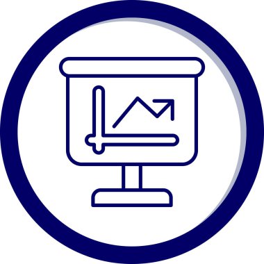 Modern simgenin vektör illüstrasyonu