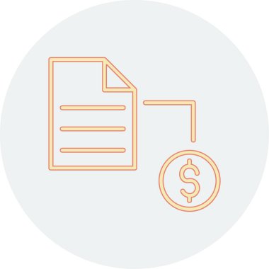 Dolar işareti simgesine sahip belge