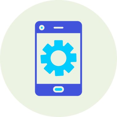 cep telefonu vektör simgesi