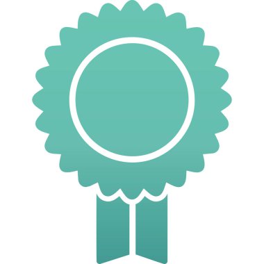 Rozet sembolü renk simgesi tasarımı