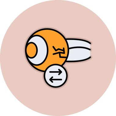 Uydu. Web simgesi basit illüstrasyon