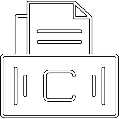 dosya biçimi vektör illüstrasyonu