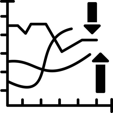 Bir grafiğin vektör simgesi
