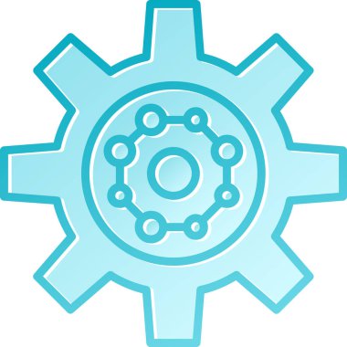 Ayarlar. Web simgesi basit illüstrasyon