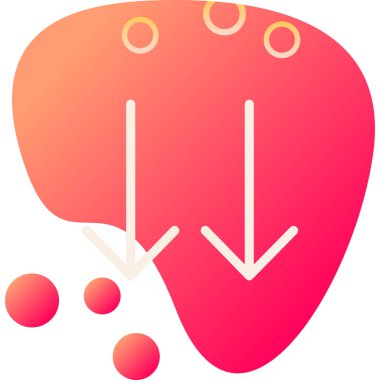 Basit bir ikon. vektör kan çizimi