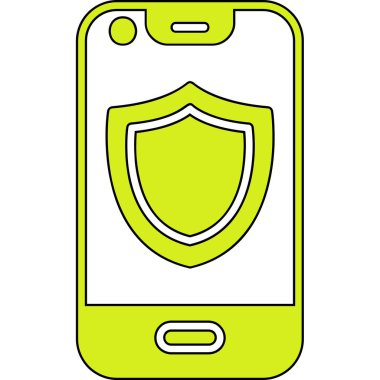 akıllı telefon simgesi modern vektör illüstrasyonu