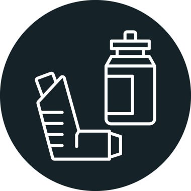 Saman vektör illüstrasyon tasarımı olan yiyecek şişesi