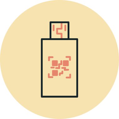 Parfüm. Web simgesi basit illüstrasyon