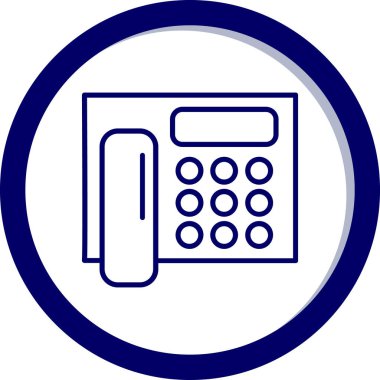 ATM 'de. Web simgesi basit illüstrasyon