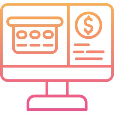 iş simgesi vektör illüstrasyonu