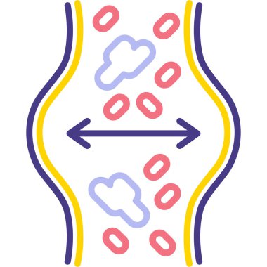 Midem. Web simgesi basit illüstrasyon
