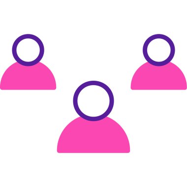 grup insanları insanlar ikon vektör illüstrasyon tasarımı