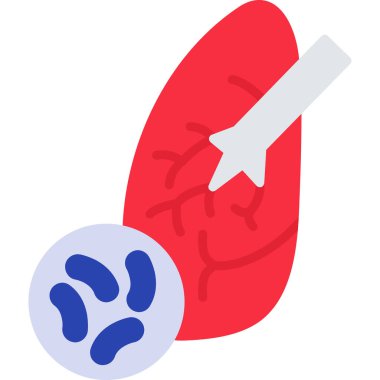 Virüs. Web simgesi basit illüstrasyon