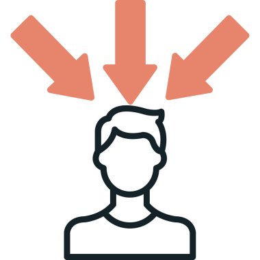 kullanıcı düz vektör simgesi