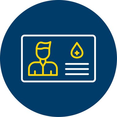 İş simgesinin vektör illüstrasyonu