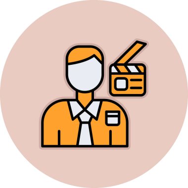 İş simgesinin vektör illüstrasyonu