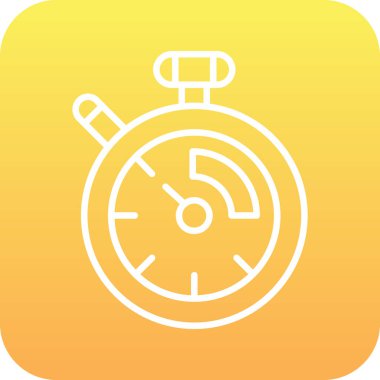 Alarm saat vektör dijital illüstrasyonuName