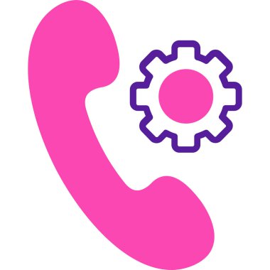 Çağrı. Web simgesi basit illüstrasyon