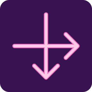 ok web düğmesi simgesi, vektör illüstrasyonu