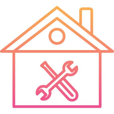 Modern simgenin vektör illüstrasyonu