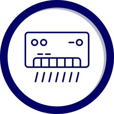 İşlemci. Web simgesi basit illüstrasyon