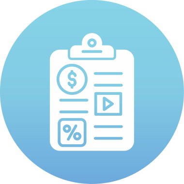 para vektörü simgesi modern basit tasarım illüstrasyonu