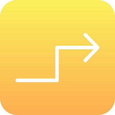 ok simgesi vektör illüstrasyonu