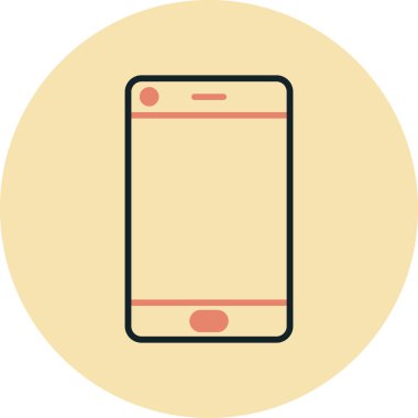 Akıllı telefon vektör çizim