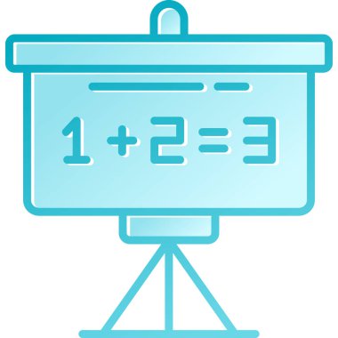 tahta matematik simgesi - taslak biçimi