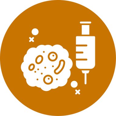 Tıbbi bir simgenin vektör illüstrasyonu