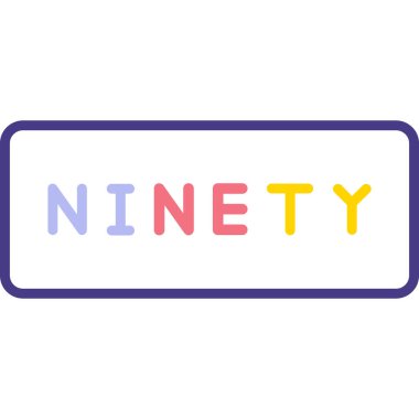 9 numara logo tasarım şablonu elementleri