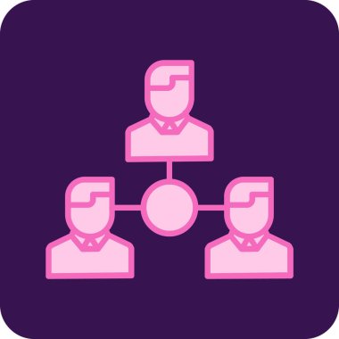 Modern b 'nin vektör illüstrasyonu insanların ikonundan yoksun