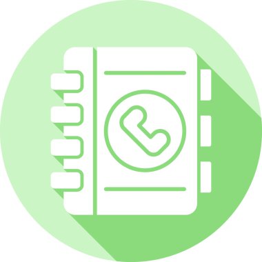 vektör glyph düz simgesi ekle