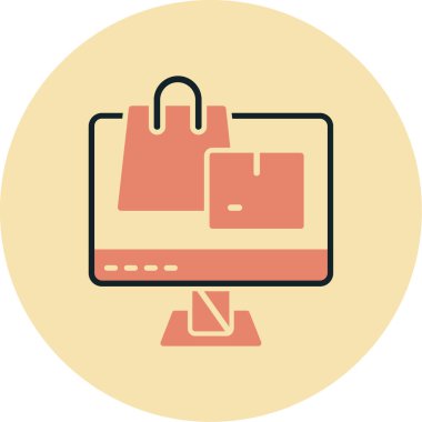 torba alışverişi çevrimiçi simgesi