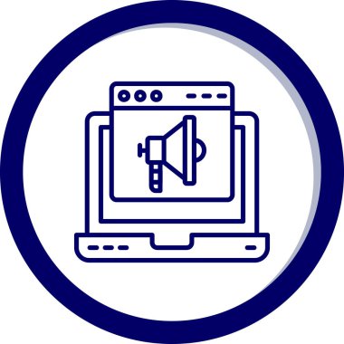 seo modern simgesinin vektör illüstrasyonu