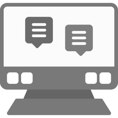 dizüstü bilgisayar simgesi düz biçimli